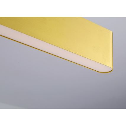 Immax NEO 07157-G120X - LED RGB+CCTW Dimmelhető csillár zsinóron MILANO LED/40W/230V Tuya arany