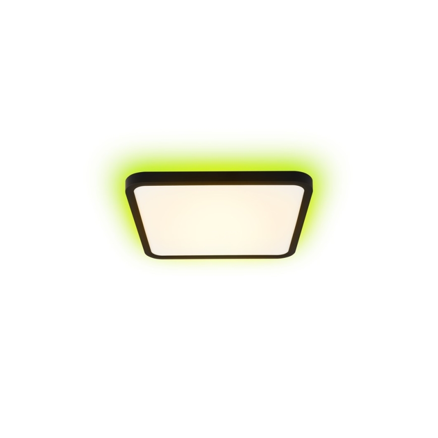 Immax NEO 07167-B40 - LED RGB+CCT Dimmelhető mennyezeti lámpa NEO LITE TUDO LED/50W/230V Wi-Fi Tuya fekete + távirányító