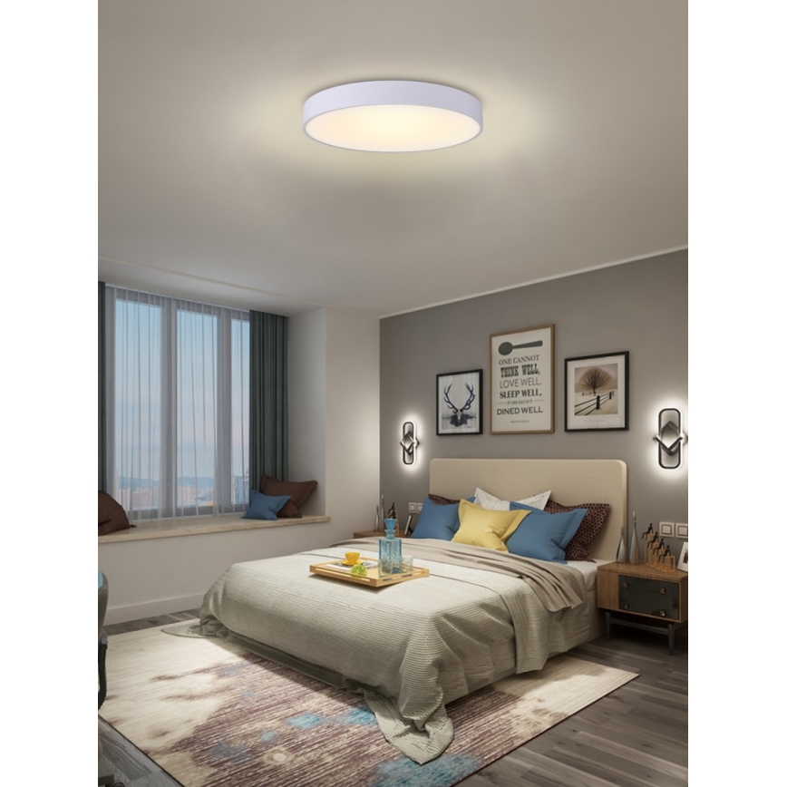 Immax NEO 07206L - LED Dimmelhető mennyezeti lámpa RONDATE LED/53W/230V fehér Tuya + távirányítás