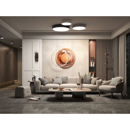 Immax NEO 07206L - LED Dimmelhető mennyezeti lámpa RONDATE LED/53W/230V fehér Tuya + távirányítás