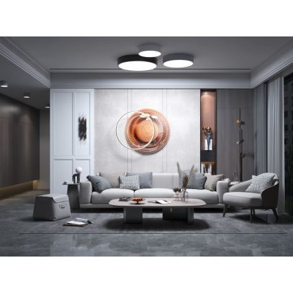 Immax NEO 07206L - LED Dimmelhető mennyezeti lámpa RONDATE LED/53W/230V fehér Tuya + távirányítás