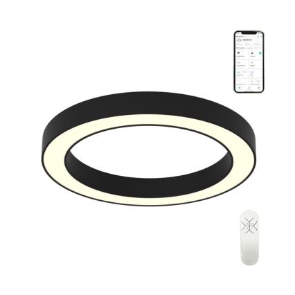Immax NEO 07210L - LED Dimmelhető mennyezeti lámpa PASTEL LED/68W/230V 95 cm fekete Tuya + távirányítás