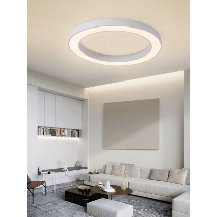 Immax NEO 07213L - LED Dimmelhető mennyezeti lámpa PASTEL LED/68W/230V 95 cm fehér Tuya + távirányítás