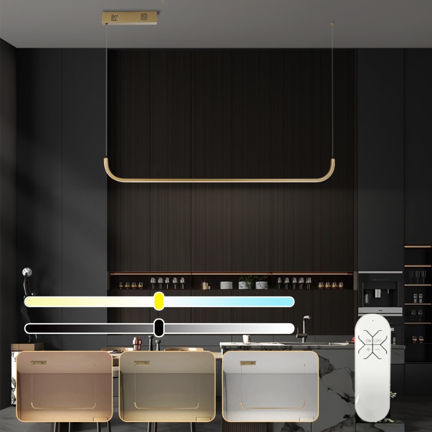 Immax NEO 07227L - LED Dimmelhető csillár zsinóron PATTINI LED/26W/230V 3000-6000K Tuya + távirányítás