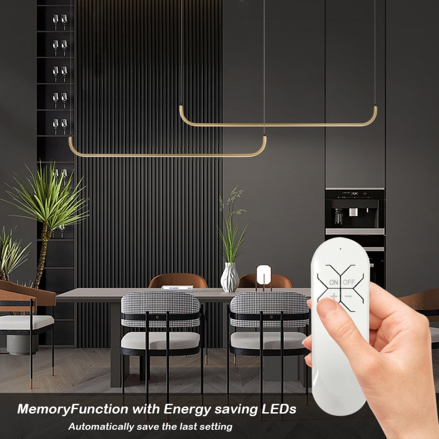 Immax NEO 07228L - LED Dimmelhető csillár zsinóron PATTINI LED/53W/230V Tuya + távirányítás