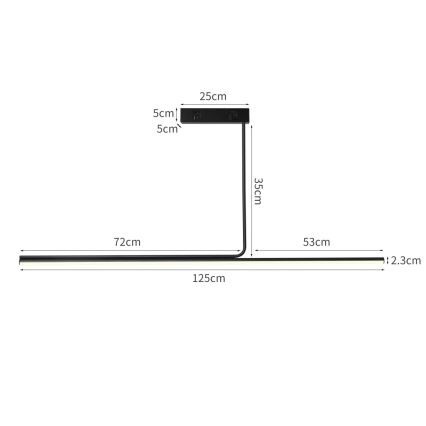 Immax NEO 07235L - LED Dimmelhető csillár NEO LITE ASTA LED/28W/230V Wi-Fi Tuya 2700-6500K + távirányítás