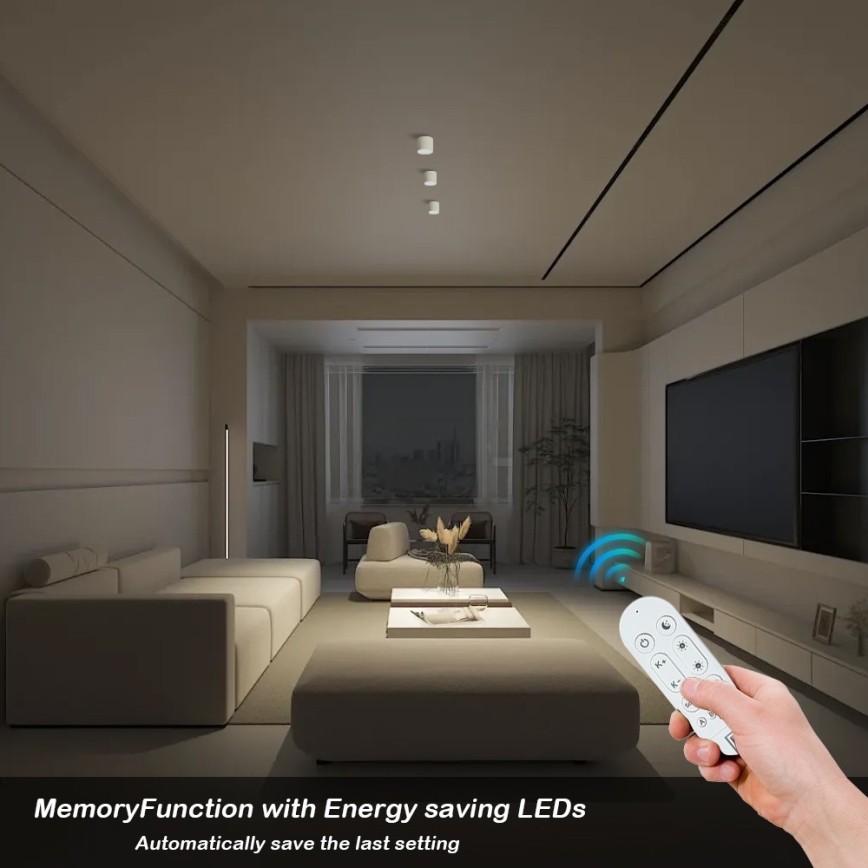 Immax NEO 07241L - Dimmelhető mennyezeti LED lámpatest RONDATE LED/18W/230V 11,5 cm Wi-Fi Tuya