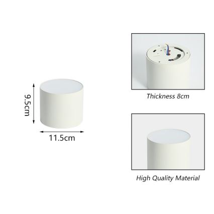 Immax NEO 07241L - Dimmelhető mennyezeti LED lámpatest RONDATE LED/18W/230V 11,5 cm Wi-Fi Tuya