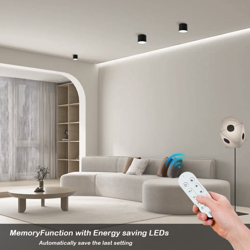 Immax NEO 07242L - LED dimmelhető mennyezeti lámpa RONDATE LED/18W/230V 11,5 cm Wi-Fi Tuya