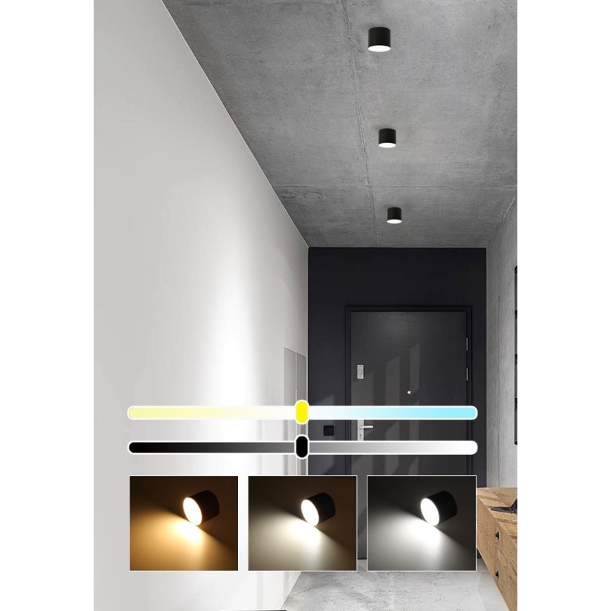 Immax NEO 07242L - LED dimmelhető mennyezeti lámpa RONDATE LED/18W/230V 11,5 cm Wi-Fi Tuya