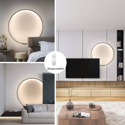 Immax NEO 07245-80 - LED Fali Dimmeres Lámpa FINO LED/50W/230V 2700-6500K 80 cm Tuya + távirányító