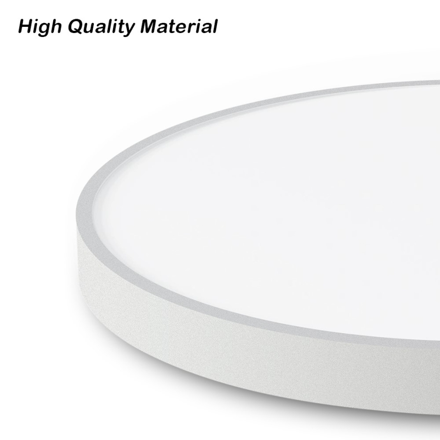 Immax NEO 07253L - LED Dimmelhető mennyezeti lámpa NEO LITE SEMPLICI LED/60W/230V 3000-6000K Wi-Fi Tuya fehér + távirányítás