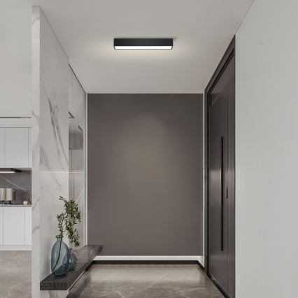 Immax NEO 07254L - LED dimmelhető mennyezeti lámpa NEO LITE LUNGO LED/20W/230V 3000-6000K Wi-Fi Tuya fekete + távirányító