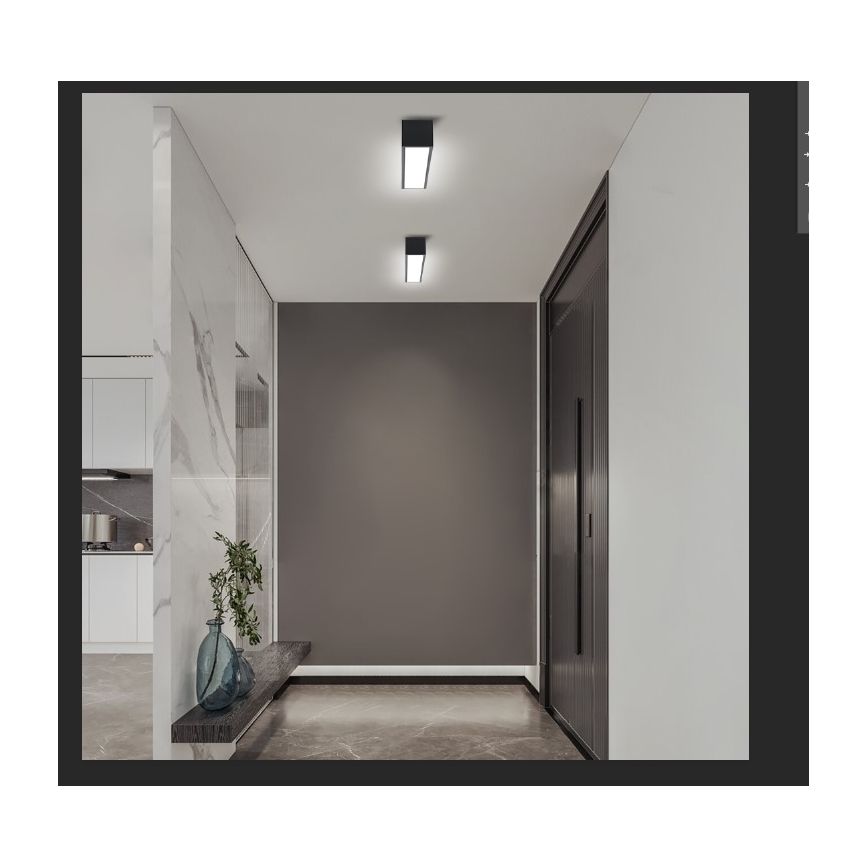 Immax NEO 07254L - LED dimmelhető mennyezeti lámpa NEO LITE LUNGO LED/20W/230V 3000-6000K Wi-Fi Tuya fekete + távirányító