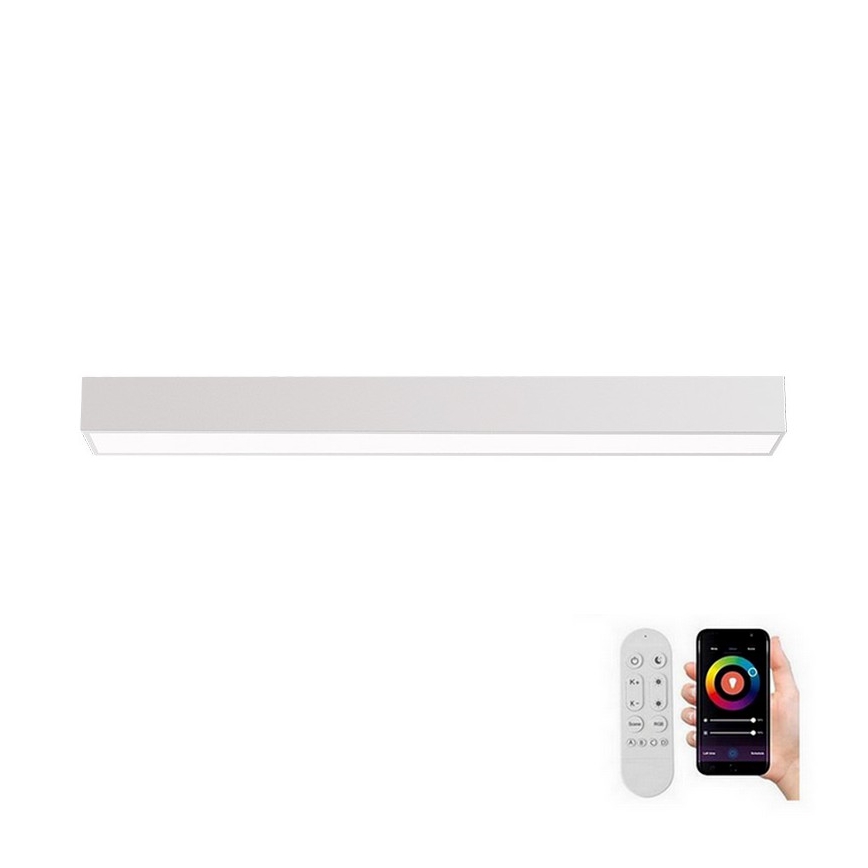 Immax NEO 07258L - LED Dimmelhető mennyezeti lámpa NEO LITE LUNGO LED/29W/230V 3000-6000K Wi-Fi Tuya fehér + távirányítás