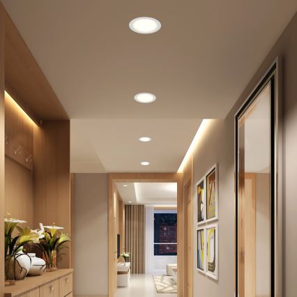 Immax NEO 07294L - LED dimmelhető beépíthető DOWN lámpatest LED/36W/230V Wi-Fi, Tuya  Tuya  átm. 23 cm, fehér