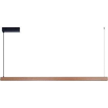 Immax NEO 07304L - Dimmelhető LED csillár kábelre szerelve MADEIRA LED/33W/230V Wi‑Fi Tuya 152 cm tölgy + távirányító