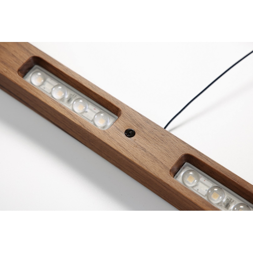 Immax NEO 07309L - dimmelhető LED kábeles csillár érzékelővel MADEIRA LED/37W/230V 157 cm diószínű