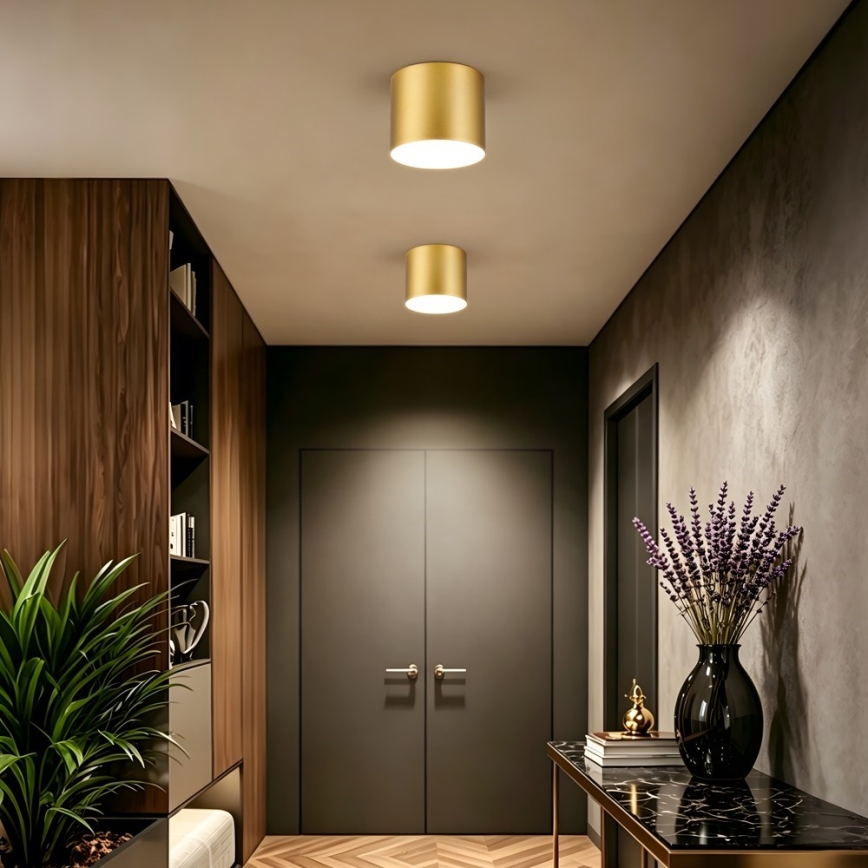 Immax NEO 07318L - LED dimmelhető mennyezeti lámpa RONDATE LED/32W/230V Ø 16,5 cm Wi-Fi Tuya arany