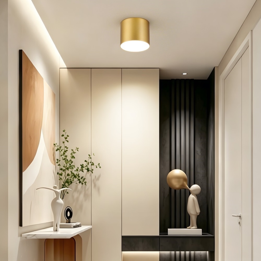 Immax NEO 07318L - LED dimmelhető mennyezeti lámpa RONDATE LED/32W/230V Ø 16,5 cm Wi-Fi Tuya arany