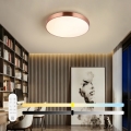 Immax NEO 07321L - LED dimmelhető mennyezeti lámpatest NEO LITE SEMPLICI LED/36W/230V átm. 40 cm rézszínű + távirányító