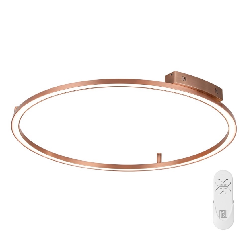 Immax NEO 07325-120C - LED Dimmelhető mennyezeti lámpa FINO LED/72W/230V 120 cm Tuya rózsaarany + távirányító
