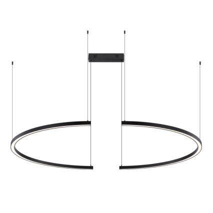 Immax NEO 07329L - FINO kábeles, dimmelhető LED csillár LED/72W/230V 120 cm Tuya fekete + távirányító