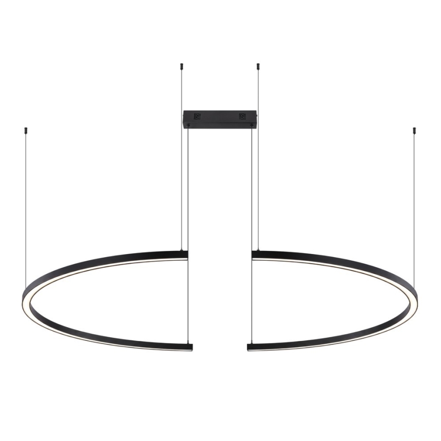 Immax NEO 07329L - FINO kábeles, dimmelhető LED csillár LED/72W/230V 120 cm Tuya fekete + távirányító
