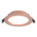 Immax NEO 07330L - LED fényerőszabályozható beépíthető DOWN LED/12W/230V Wi‑Fi Tuya átm. 12 cm rózsaarany