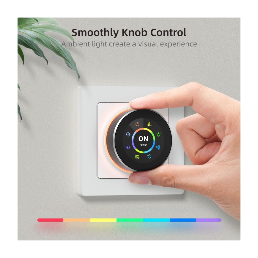 Immax NEO 07534L - SMART padlófűtés termosztát 230V/3A Wi-Fi Tuya