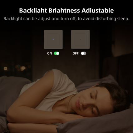 Immax NEO 07539L - 2 gombos SMART kapcsoló 230V Wi-Fi Tuya