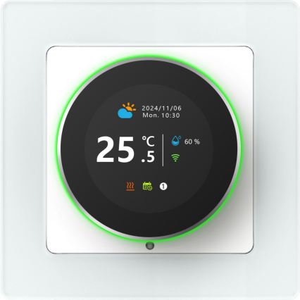 Immax NEO 07555L - Okos termosztát elektromos padlófűtéshez 230V/16A Tuya