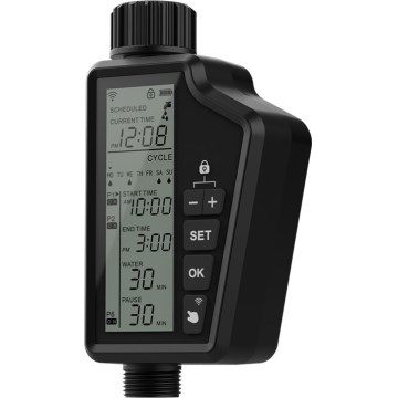Immax NEO 07556L - Öntözőszelep, 4xAA, IP65, Tuya Wi-Fi