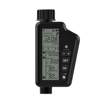 Immax NEO 07556L - Öntözőszelep, 4xAA, IP65, Tuya Wi-Fi
