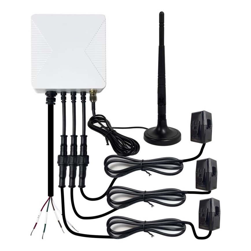 Immax NEO 07581L -Intelligens háromfázisú áramfogyasztásmérő Wi-Fi Tuya