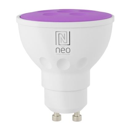 Immax NEO 07724CDO - 3 darabos szett: LED RGB+CCT dimmelhető GU10 izzó 4,8W/230V 2700-6500K Wi‑Fi Tuya + távirányító