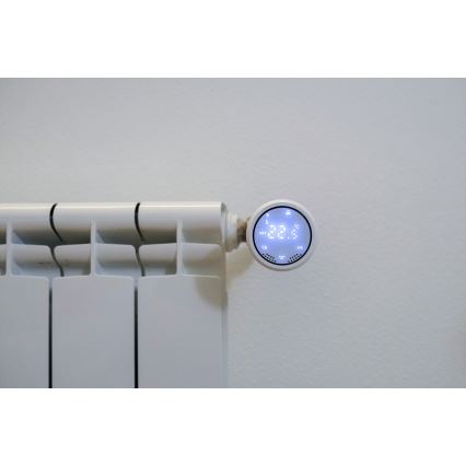 Immax NEO 07732A - KÉSZLET 3x Termosztátfej 2xAA/3V Tuya