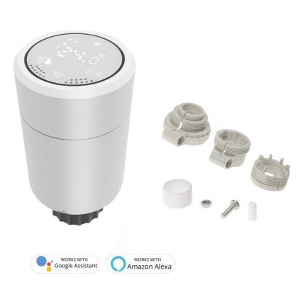 Immax NEO 07732A - KÉSZLET 3x Termosztátfej 2xAA/3V Tuya