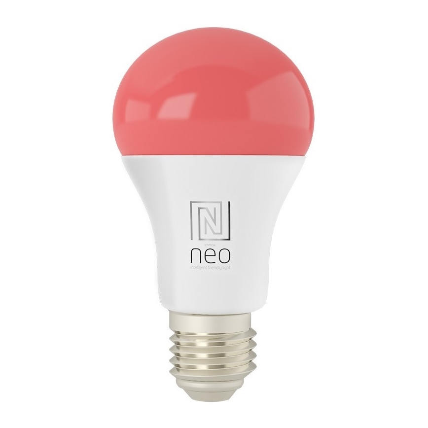 Immax NEO 07733L - LED RGB+CCT Dimmelhető izzó NEO LITE E27/11W/230V 2700 - 6500K Wi-Fi Tuya
