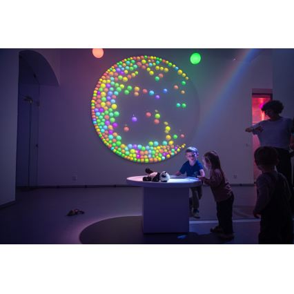 Immax NEO 07745CDO - 3 darabos készlet LED RGB+CCT dimmelhető izzó E14/6W/230V Tuya Wi‑Fi + távirányító