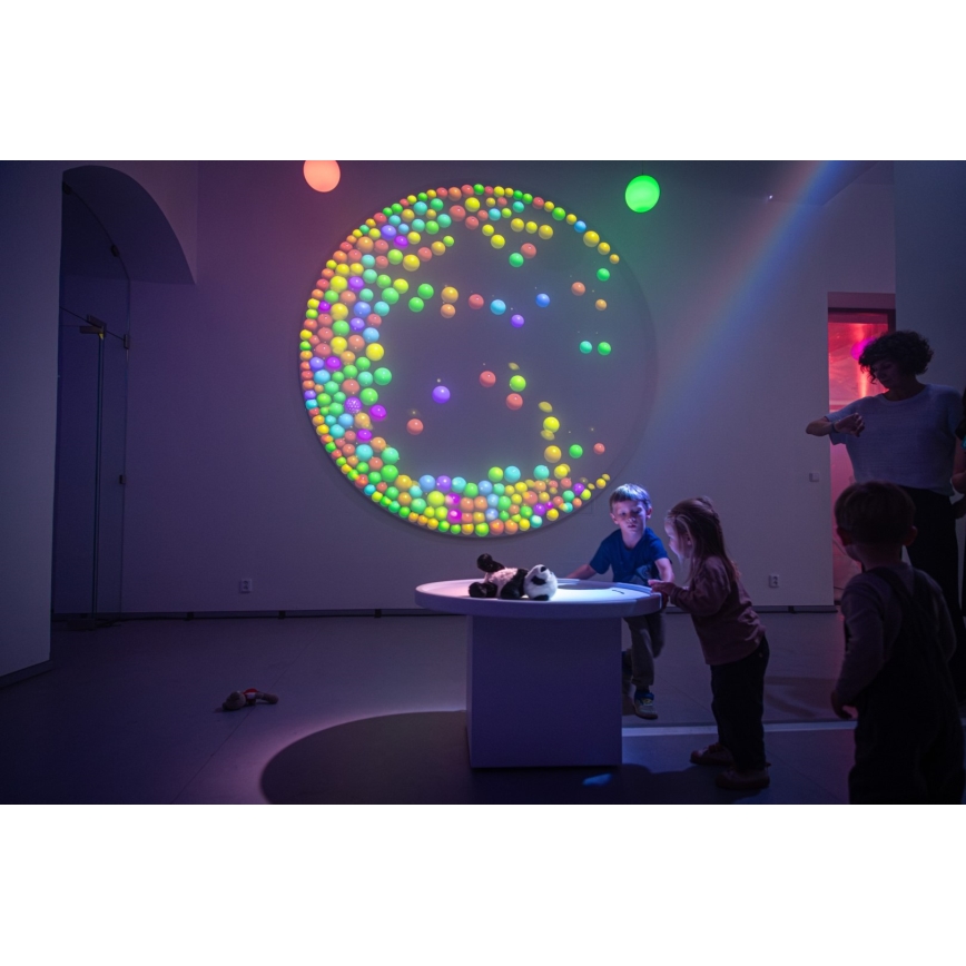 Immax NEO 07745CDO - 3 darabos készlet LED RGB+CCT dimmelhető izzó E14/6W/230V Tuya Wi‑Fi + távirányító