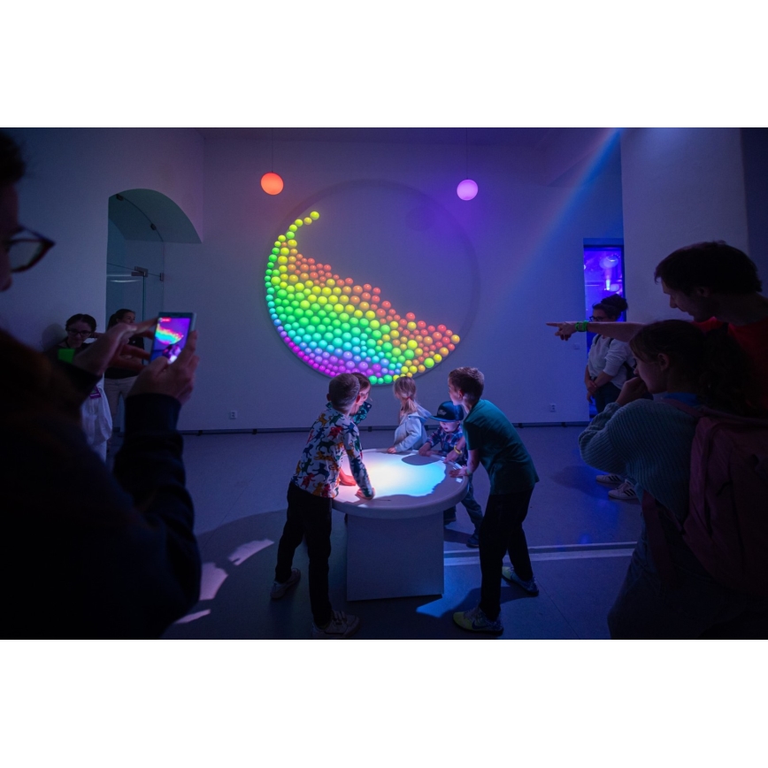 Immax NEO 07745CDO - 3 darabos LED RGB+CCT dimmelhető izzó szett E14/6W/230V Wi-Fi + távirányító