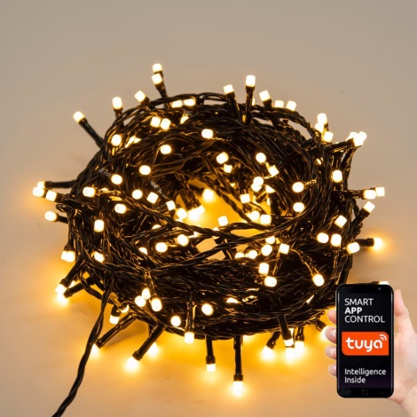 Immax NEO 07755L - LED Kültéri karácsonyi lánc NEO LITE 400xLED/8 funkció 43m IP44 Wi-Fi Tuya meleg fehér