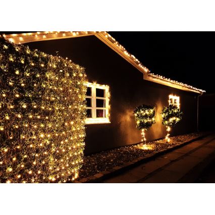 Immax NEO 07756L - LED fényerőszabályozható kültéri fényfüzér NEO LITE, 400× LED, 10 világítási mód, 43 m, IP44, Tuya-kompatibilis Wi‑Fi, többszínű