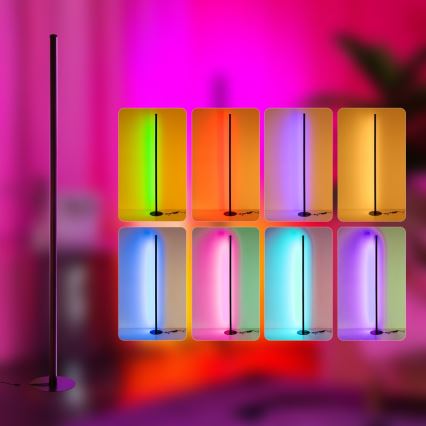 Immax NEO 07776L - LED RGB fényerőszabályozható állólámpa AMBIENTE LED/12W/230V Wi-Fi Tuya + távirányító