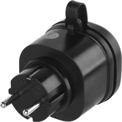 Immax NEO 07787L - Okos kültéri dugalj NEO LITE 3680W/230V/16A IP44 Wi-Fi Tuya SCHUKO