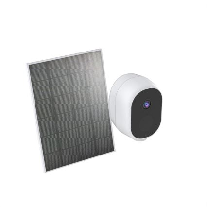 Immax NEO 07802L - Okos kültéri napelemes kamera BARREL érzékelővel 5000 mAh Wi-Fi Tuya IP65