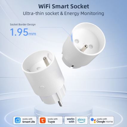 Immax NEO 07812L - Okos konnektor E 3500W Wi-Fi