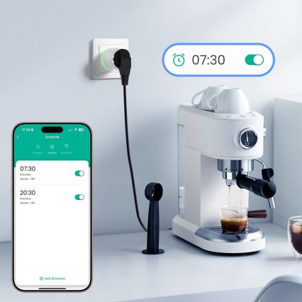 Immax NEO 07812L - Okos konnektor E 3500W Wi-Fi