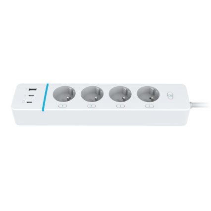 Immax NEO 07821L - NEO LITE Smart hosszabbító kábel 4AC+1xUSB+2xUSB-C Wi-Fi